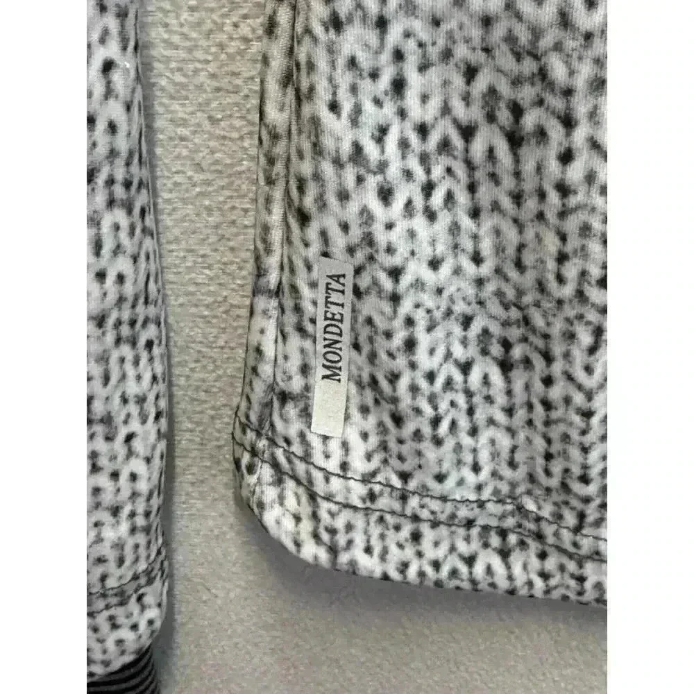 Mondetta Women's S Jacket Gray Black Long‎ Sleeves Full Zip Hooded Athleisure
